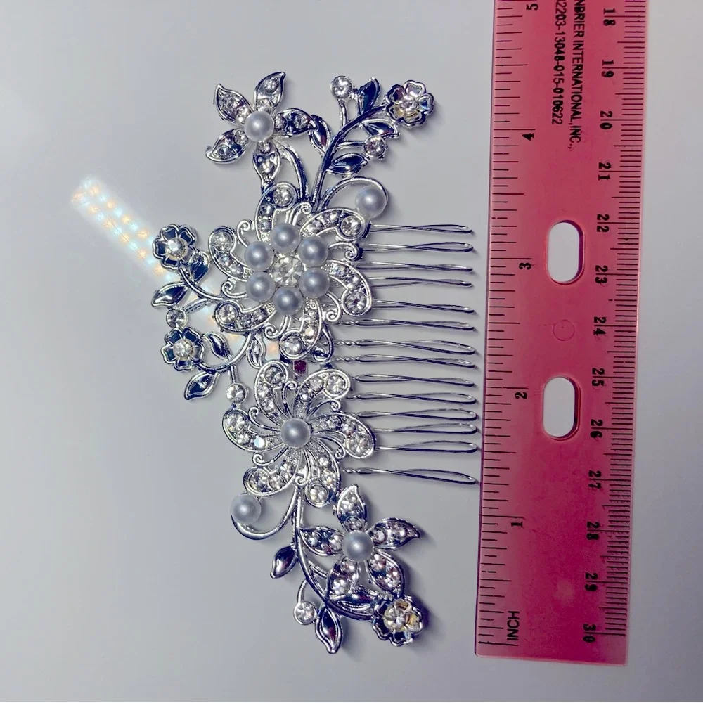 🌟 Beautiful Hair Comb Wedding Bridal Party
